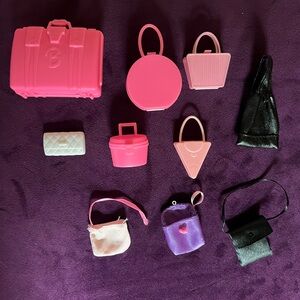 1990-2000’s Barbie Luggage & Purses lot
